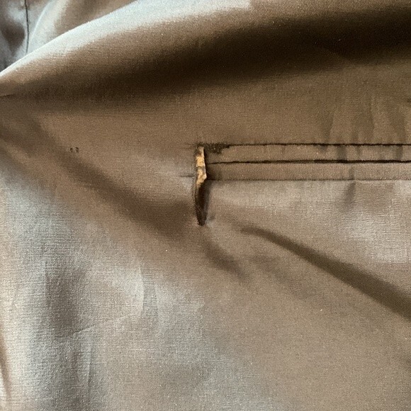 Boss Hugo Boss | 100% Schurwolle Virgin Wool Men’s Suit Coat Blazer Black 46R - Picture 6 of 7